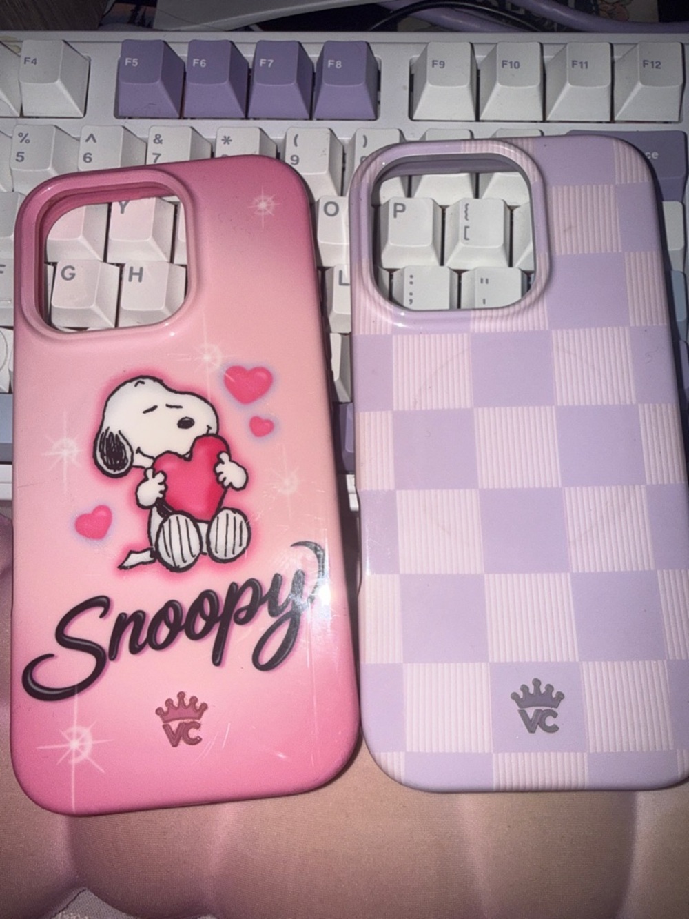 Velvet caviar Snoopy Pink Purple iPhone 16 Case cover 2